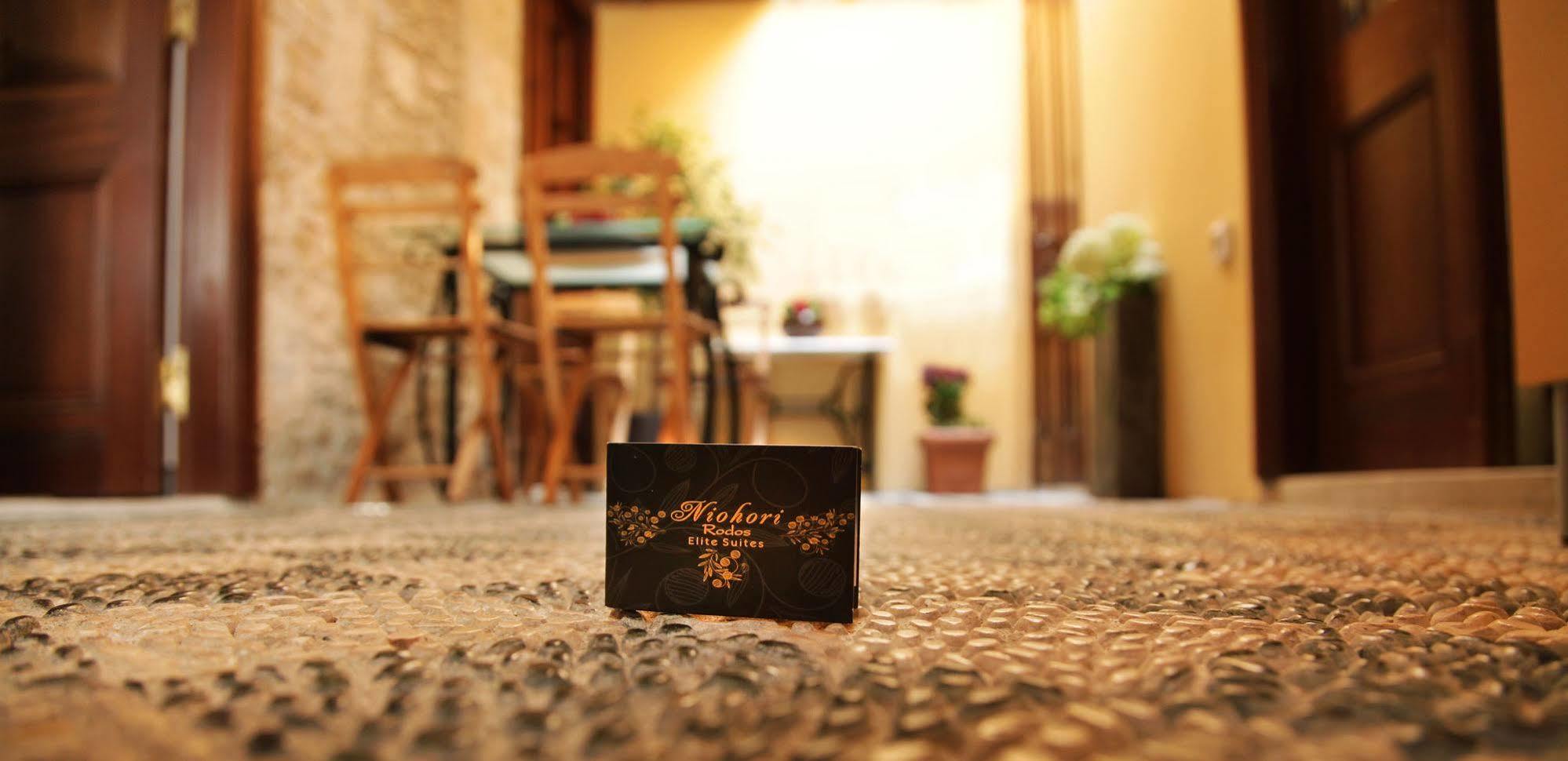 Rodos Niohori Elite Suites Boutique Hotel Rhodes City ภายนอก รูปภาพ